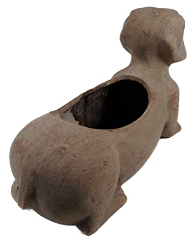 Pflanztopf Hund Dackel 21 x 13 cm Keramik Blumentopf Tier Figur Deko GTT G181