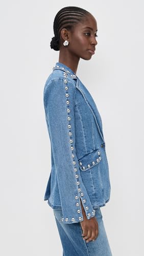 Cinq à Sept Women's Studded Denim Milly Jacket4