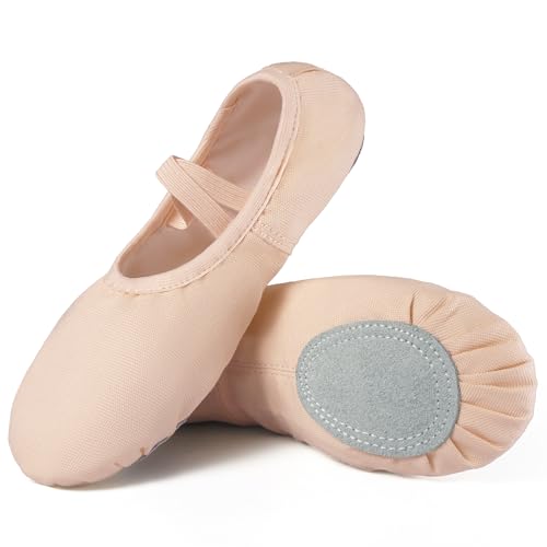 Dynadans Ballet Shoes Canvas Dance Split Sole Dance Shoes for