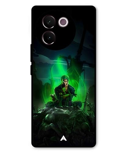 Image of Premium Anime 1 Case for Vivo v30e (Glossy Finish) Soft-Touch Metal TPU Back Cover, Shockproof, Designer, Aesthetic Mobile Phone Case