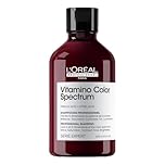L'Oréal Professionnel Vitamino Color Spectrum Sulphate Free Shampoo, For Coloured Hair, With Ferulic Acid + Citric Acid, Shine, Lock in Day 1 Colour Vibrancy for 100 Days, 300ml