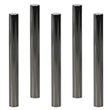 UPKOCH ネイルアートペンキャップ 5個 亜鉛合金製 遮光密封機能付き ネイルブラシ保護カバー ネイルペン寿命延長 ネイルアート用収納アク