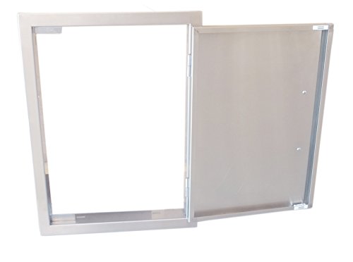 Sunstone Ba-Dv1420 Beveled Frame Vertical Single Access Door, 14" By 20" #TOP2