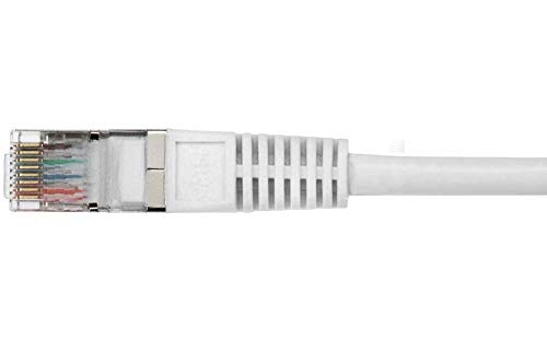 Cable de red SF Cable Cat5e STP Ethernet 35ft blanco miniatura 4