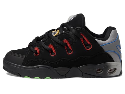 Baskets Osiris D3 2001 Homme - Cuir Noir - Neuf Avec Boîte - Taille Medium (M) - Style Skate Rétro