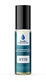 Quality Fragrance Oils' Silver Mountain Water for Men Impression #119 | Long-Lasting Perfume Oil, Alcohol-Free, Strong Scent, 10ml Roll-On | Affordable Alternative to Designer Fragrances