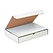 Corrugated Mailers, 11-1/8 x 8-3/4 x 2-5/16, White, 50/Bundle
