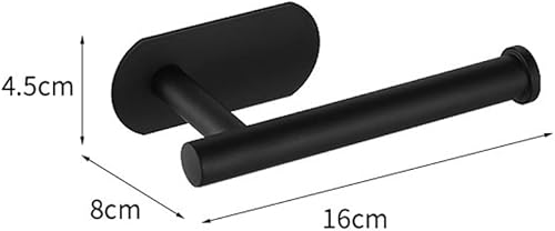 Miniatura 5 de Portarrollos de papel higiénico autoadhesivo para montaje en pared, soporte de papel higiénico de acero inoxidable para baño, impermeable,
