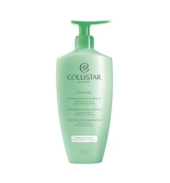 Collistar Crio-Gel Anticellulite Sublimante, Crema Corpo Anticellulite con Effetto Freddo Immediato, Azione Rimodellante, Drenante e Levigante, Pelle Liftata, Uniforme e Sublime, 400 ml