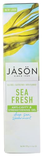 JASON Sea Fresh Anti-Cavity & Strengthening Gel, 6 Ounce Tube