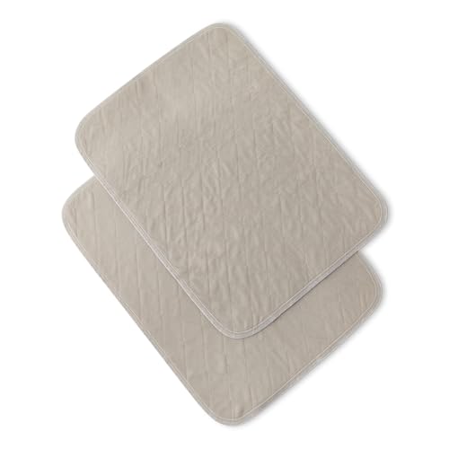 Amazon Basics Washable Reusable Dog Pee Pads Leak-Proof Non-Slip Silicone Base Machine Washable 2 Pack