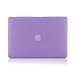 RUBAN Case For MacBook Retina Pro 15 inch A1398 (2015-2012) , Plastic Smooth Matte Hard Case Shell with TPU Keyboard Cover, Purple