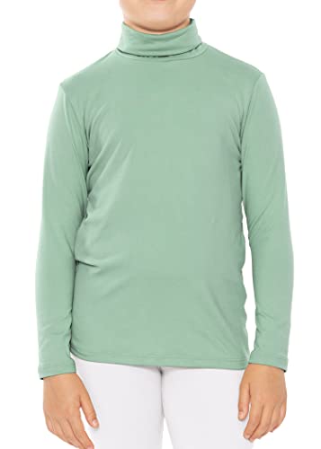 Image of STRETCH IS COMFORT Girl's Oh So Soft Long Sleeve Turtleneck | Youth Size 2-16