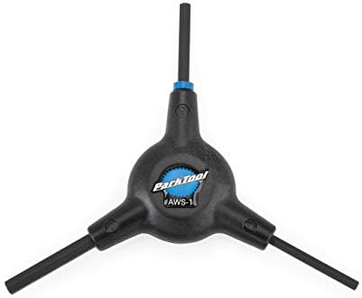 Park Tool AWS-1 Hex Wrench Set Tool 4 - 5 - 6 mm, Black