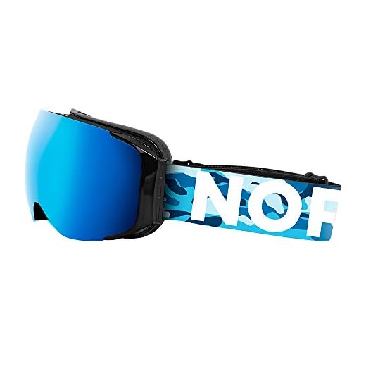 NORTHWEEK Magnet Vinson - Gafas de Sol de Nieve para Hombres y Mujeres, Azul