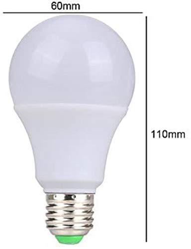 Ampoule LED E27 RVB Haute Luminosité Économe 85-265V avec Télécommande