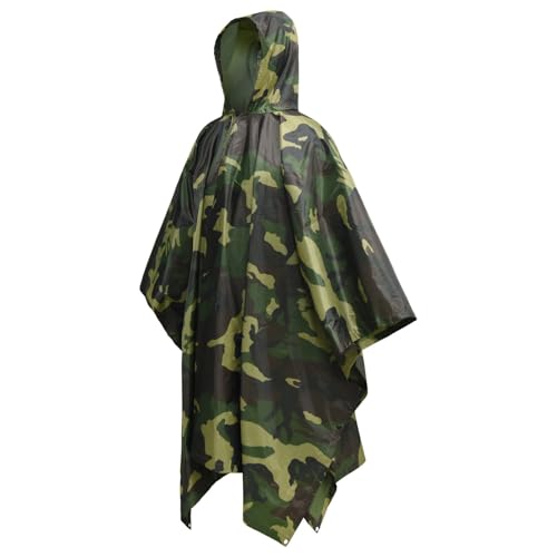 Poncho de lluvia para mujer y hombre chubasquero transpirable exterior