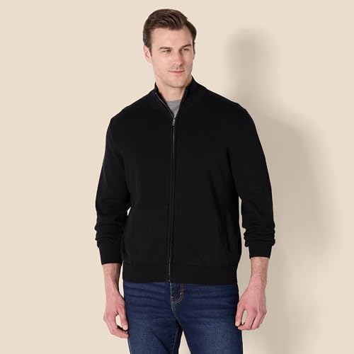 Amazon Essentials Men's Full-Zip Cotton Sweater 6