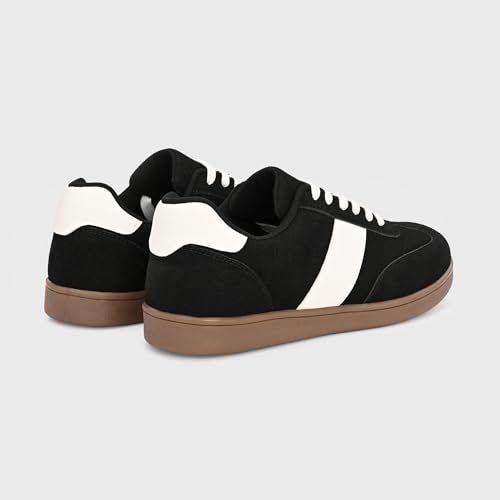 Image of Cruiser Men's Sneakers | Classic Suede Casual Shoes for Men|Trendy Retro Lace-Up Low-Top Court Shoe with Gum Sole|Perfect for Casual,College,Skating,Party,Outdoor,Walking, Travel & Everyday Wear(2665)