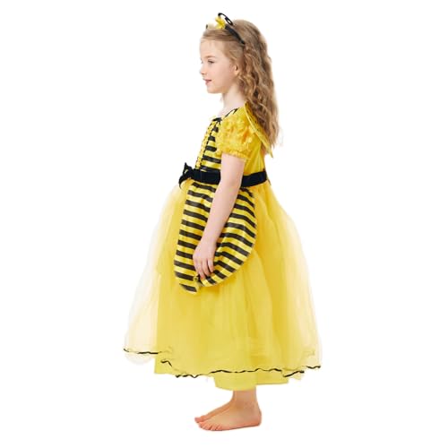 Disfraz Infantil Abeja Niñas Amarillo miniatura 3