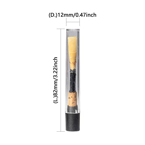 image for Cheerock 5Pcs Oboe Reeds Medium Soft Oboe Reed with Individual Storage