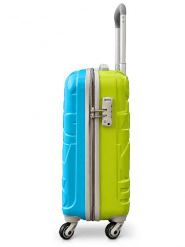 Image of Skybags Oscar 55 cm 360 Cabin Trolley Bag, Blue & Green