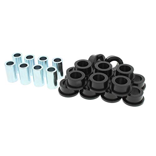 Speedway Motors Four-Bar Rod End Plastic Bushing Kit - Set Of 8 - Fits Speedway 5/8" Threaded 4-Bar Ends - Black Plastic Construction - Replacement Or Custom Build #TOP6