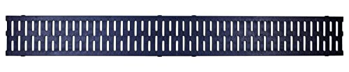 Image of URA WATER - Replacement Grate - Black Plastic - 39 Long, for Model UA-100 Drain System (GRATE ONLY)