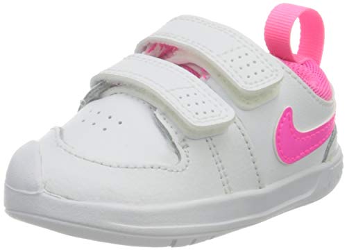 Prodotto di ottima qualità Nike AR4162-102 Unisex - Bambini Nike Pico 5 (TDV) White/Pink Blast EU 23.5