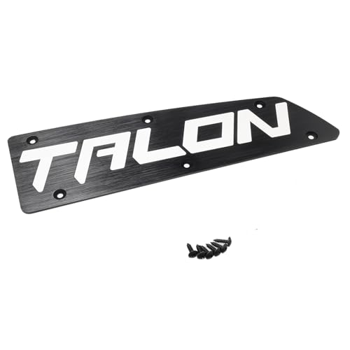 Emblema Talon 1000 de aluminio CNC para salpicadero, resistencia y estilo en tu consola