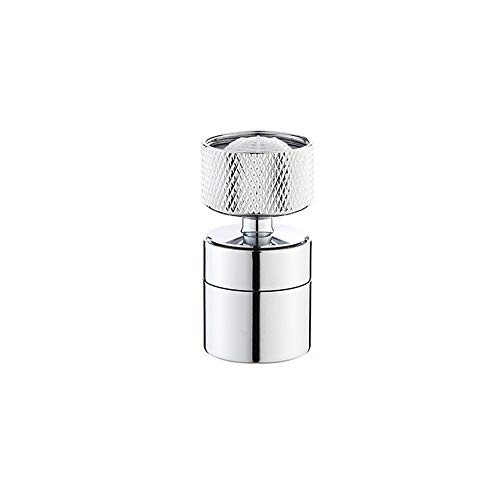 Naiyn Robinet de filtre anti-éclaboussures universel, douche et filtre à économie d'eau et sous pression, tête de pulvérisateur de robinet rotative à 360 degrés pour accessoires d'outil de salle de ba Cover
