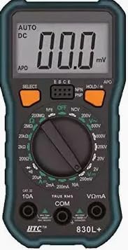 HTC Instruments HTC-830L+ Digital Multimeter by Indian Hobby Center, battery powered-picture-21