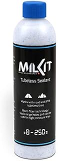 milKit Allrounder Super Durable Tubeless Tire Sealant - Large Puncture Holes Sealing - Works from -2 to 122F - Bike Tire Sealant for Tubless, Tubular and Inner Tube