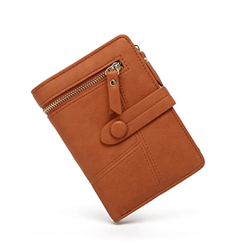 Image of myfriday Women's Mini Short Card Holder Fashion Ladies Tri-fold Small Wallet Clutch Purse
