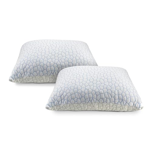 Set 2 Almohadas Espuma Viscoelástica Tamaño Estándar