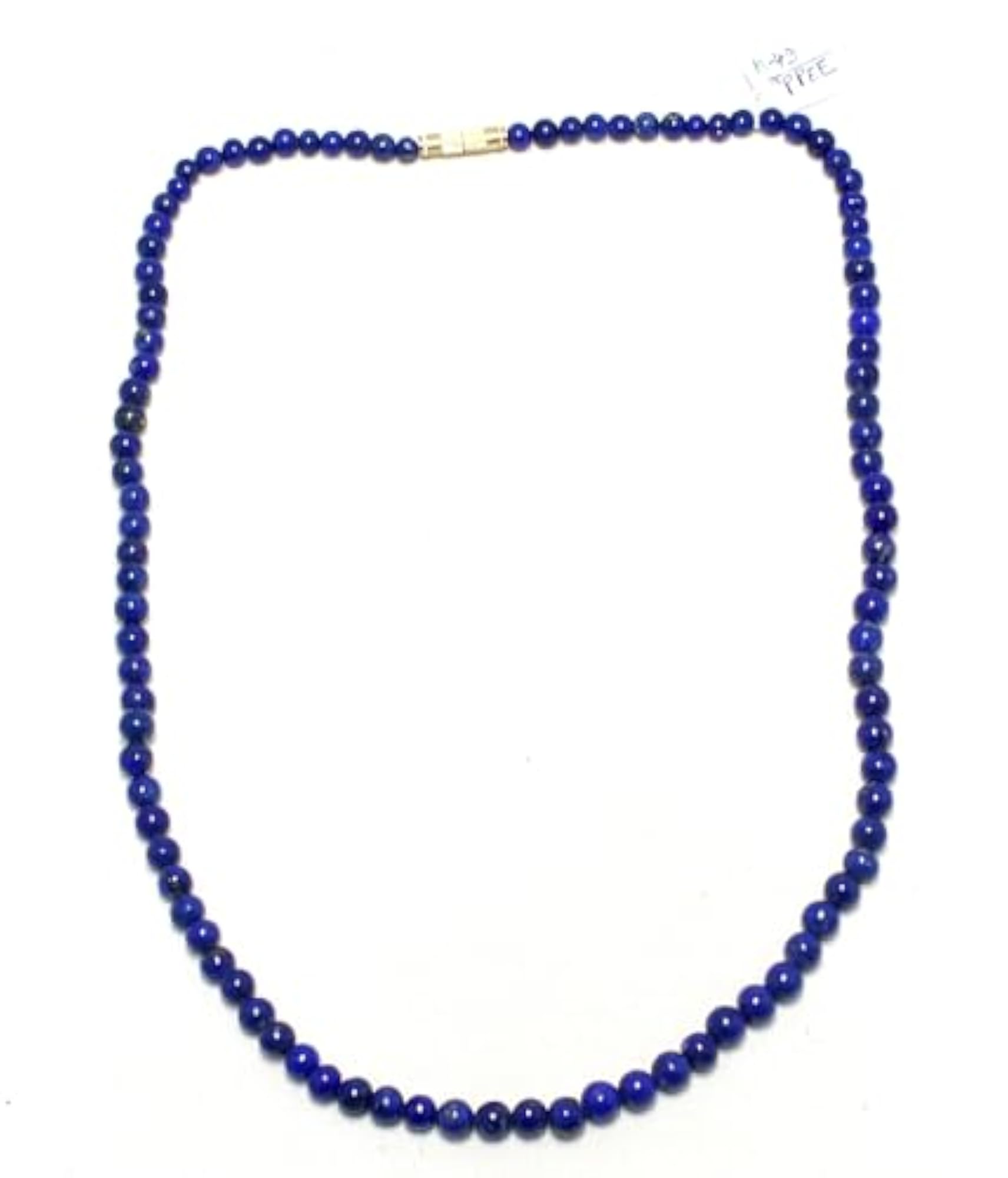 Women's Natural Lapis Lazuli Gemstone Beaded Necklace, Gift