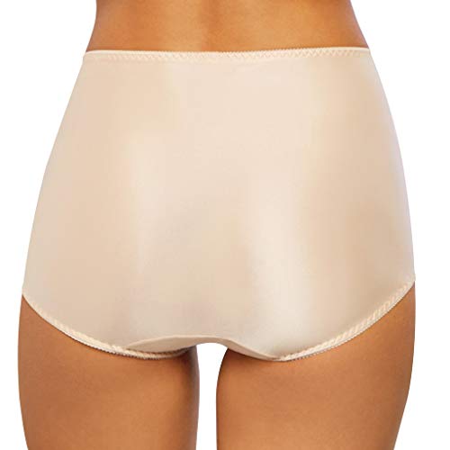 Bali Women's Double Support Brief 3-Pack Underwear, Soft Taupe/Light Beige/Blush Pink, 8 #TOP2
