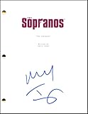 Michael Imperioli Signed Autograph The Sopranos Full Pilot Script Screenplay - Christopher Moltisanti - Written by David Chase - Costarring James Gandolfini, Jamie Lynn-Sigler, Robert Iler, Lorraine Bracco, Tony Sirico, Steven Van Zandt and Edie Falco