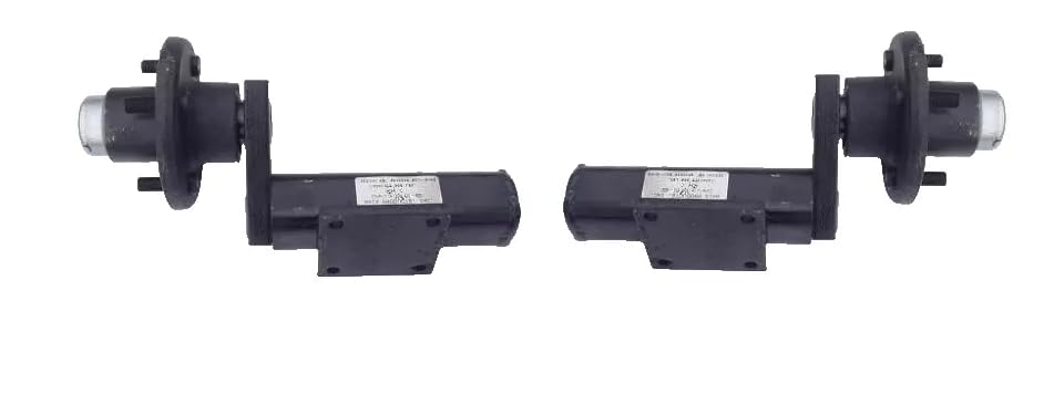 Everything for trailers, RVs and trucks and more - TWO 250# Torsion Half axles 4 bolt hub Motorcycle Trailer Camper short arm (FS1XN-3241)