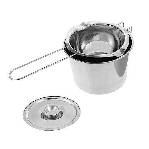 STOBAZA Universal Gadget Chocolate Melting Pot Stainless Steel Great for Home Kitchen Events