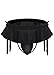 Produktbild Oludkeph Sexy Herren-Dessous-Beutel-Höschen Herren-Röcke Mooning-Bikini-Slip Girly-Unterwäsche mit Strumpfband (Schwarz)