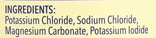 Image of LOSALT - Reduced Sodium Salt | Iodized | Great Tasting Salt Alternative /Substitute with 66% less sodium | 12.3oz /350g tub (Pack of 6)