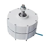 Eolienne Éolienne et turbine à eau basse vitesse 600W 800W 1000W 12V 24V 48V générateur à aimant permanent sans engrenage éolienne horizontale(With Base,48V,1000W)
