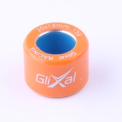 Image of Glixal 20X15mm High Performance Racing Variator Roller Weights Set For Honda PCX 125 150 Polaris RZR 200 SYM SUZUKI KYMCO VESPA Scooter Quads ATV UTV (13 Gram)