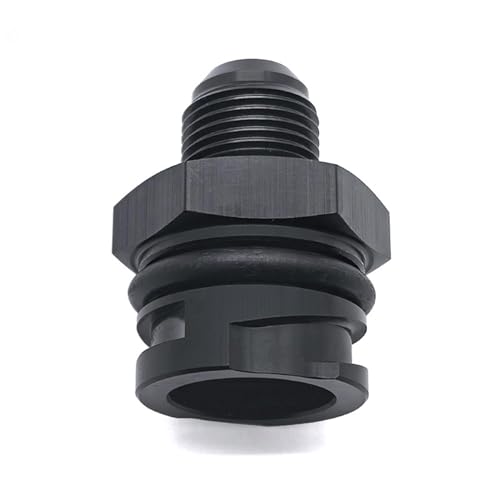 Universal Billet Aluminum Valve Cover Oil Cap - AN6/AN8/AN10 Fitting Compatible for Performance Engines (AN10)