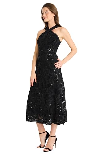 Image of Maggy London Women's Halter Neck Midi Dress