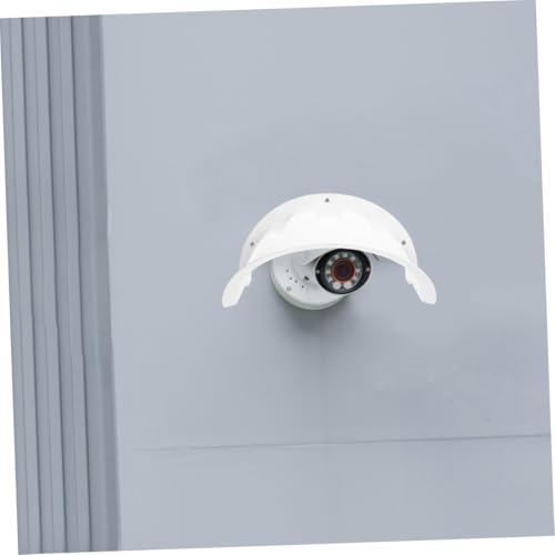 Cubierta de lluvia para cámara de exteriores de plástico ABS, pack de 3 fundas protectoras 4