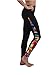 Produktbild SWISSWELL Damen Surfing Leggings Lange Schwimmhose Elastik Vielfarbig UV-Schutz Linear Fit Schwimmen Bademode Strumpfhosen Swimming Watersport Tauchhose, Floral-3, S