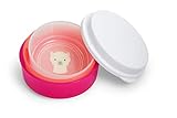 Skip Hop Non-Slip Baby Bowls, Zoo Smart Serve, 3 Pack Bowls & 1 Lid, Llama