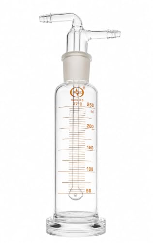 Image of ISKO Drecshel's Bottle for Gas Washing 250 ml cylindrical, (1 pc.)